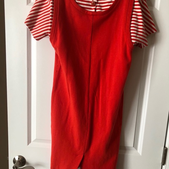 Beautiful orange and white knee length for 5.3 - Picture 2 of 3